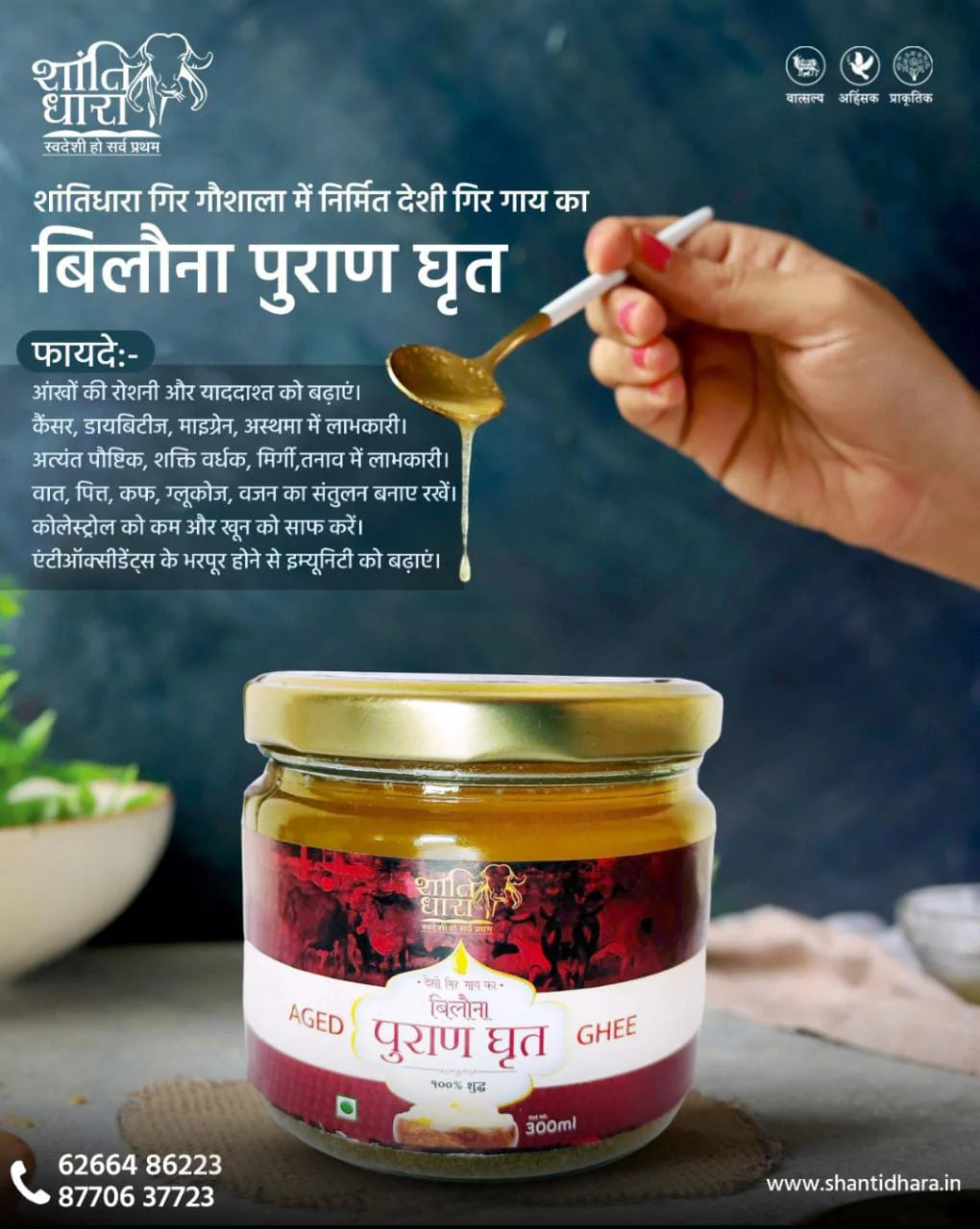 पुराण घृत (Aged Ghee)
