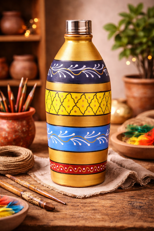 The Artisan’s Gilded Heritage Bottle 🏺✨