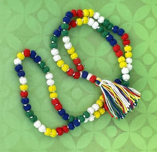 🌈 Jain Sahib Panch-Rang Spiritual Mala 🙏✨